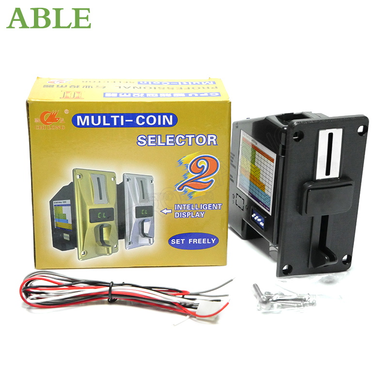 Arcade Vending & Laundry Revenue - Multi Coin Acceptors Selector CL-168 Different