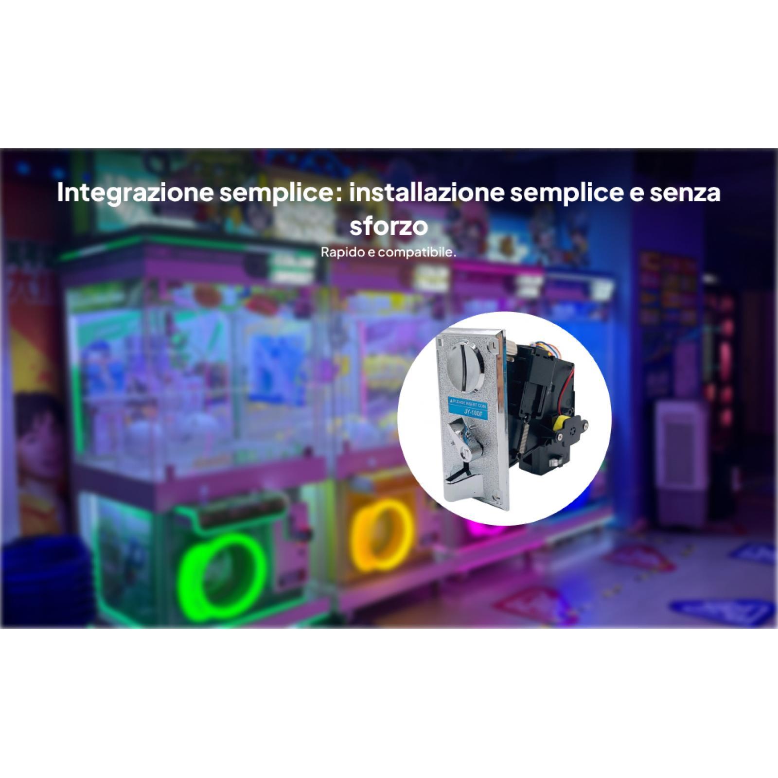 Arcade Vending & Laundry Revenue - Coin Acceptor Selector Coin Operated Durable
