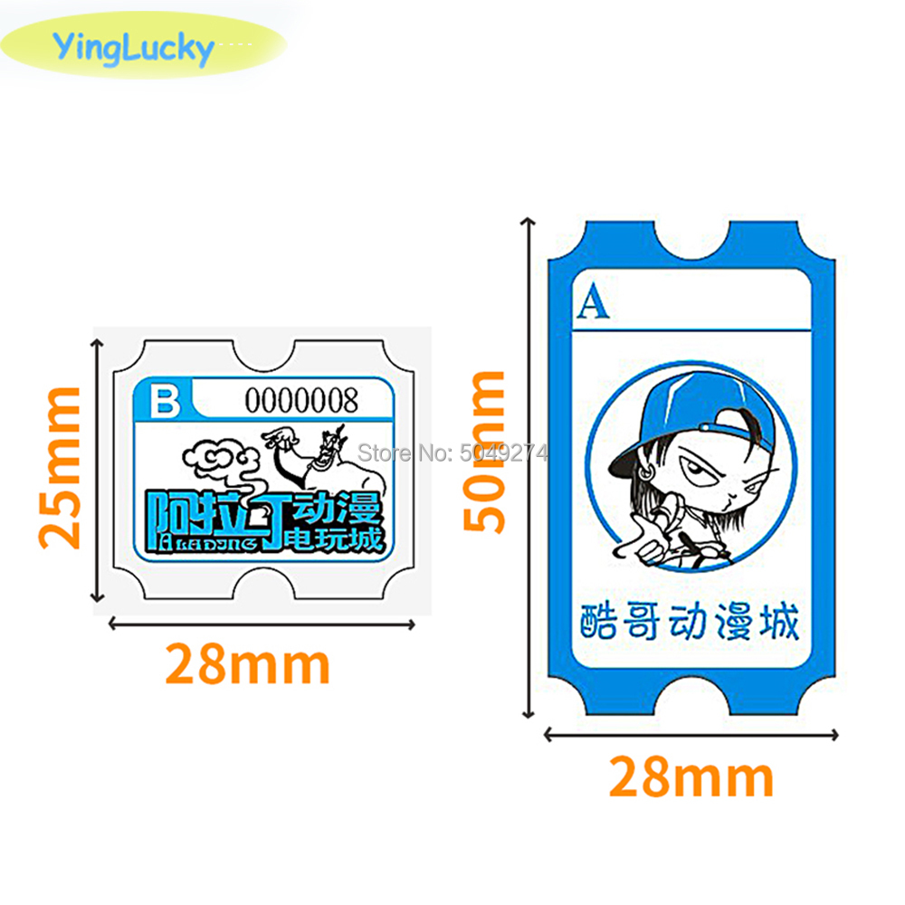 yinglucky 2000 pcs/lot lottery - Ticket Redemption Machine review and price