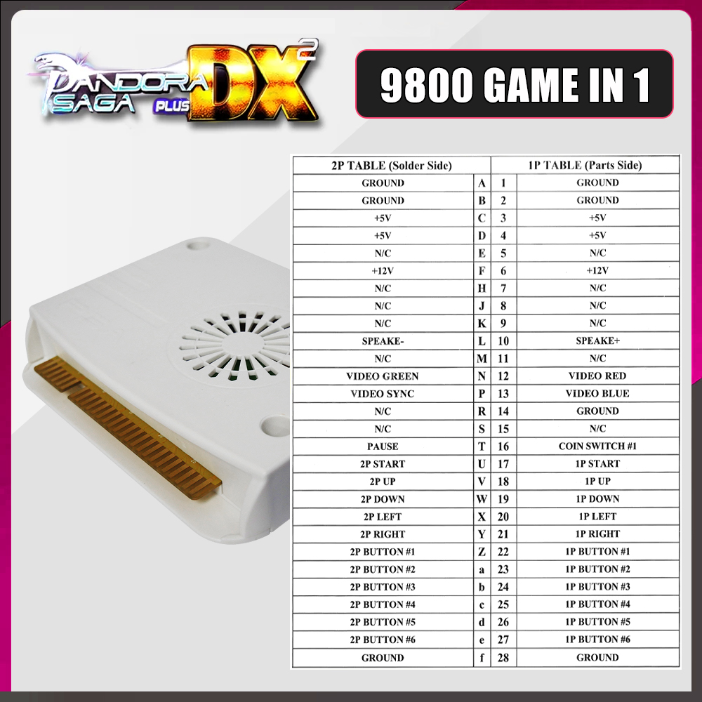 Arcade 9800 in 1 Pandora Saga  - Trackball Controller Arcade review and price