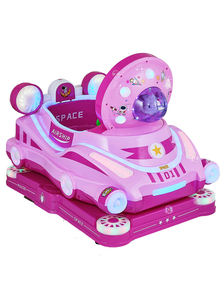 New Bubble Blowing Spaceship K - Coin Operated Kiddie Ride review and price