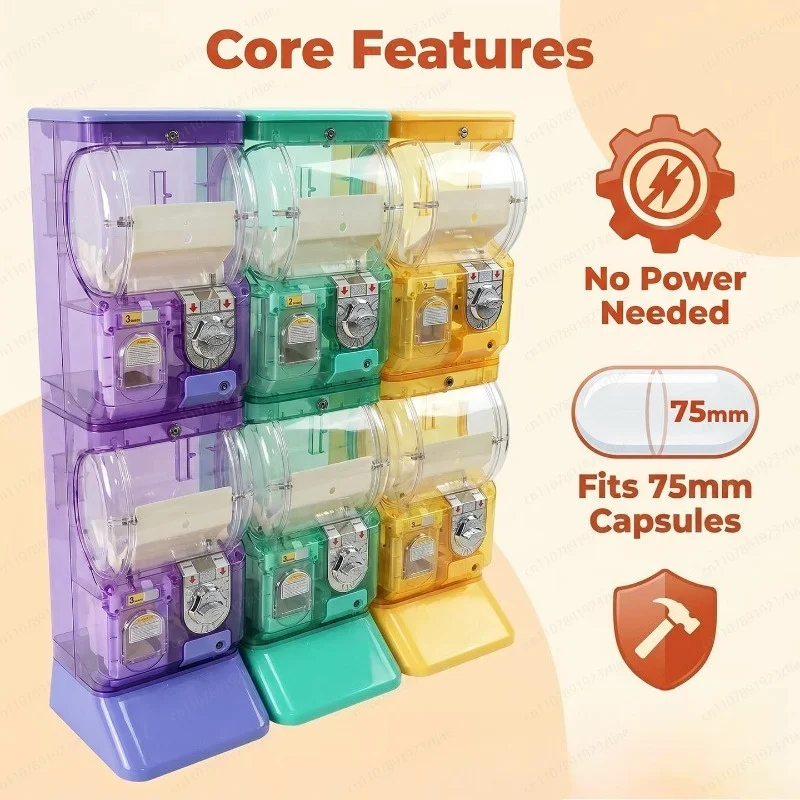 Transparent White Two Tier Gas - Arcade Vending & Laundry Revenue review and price